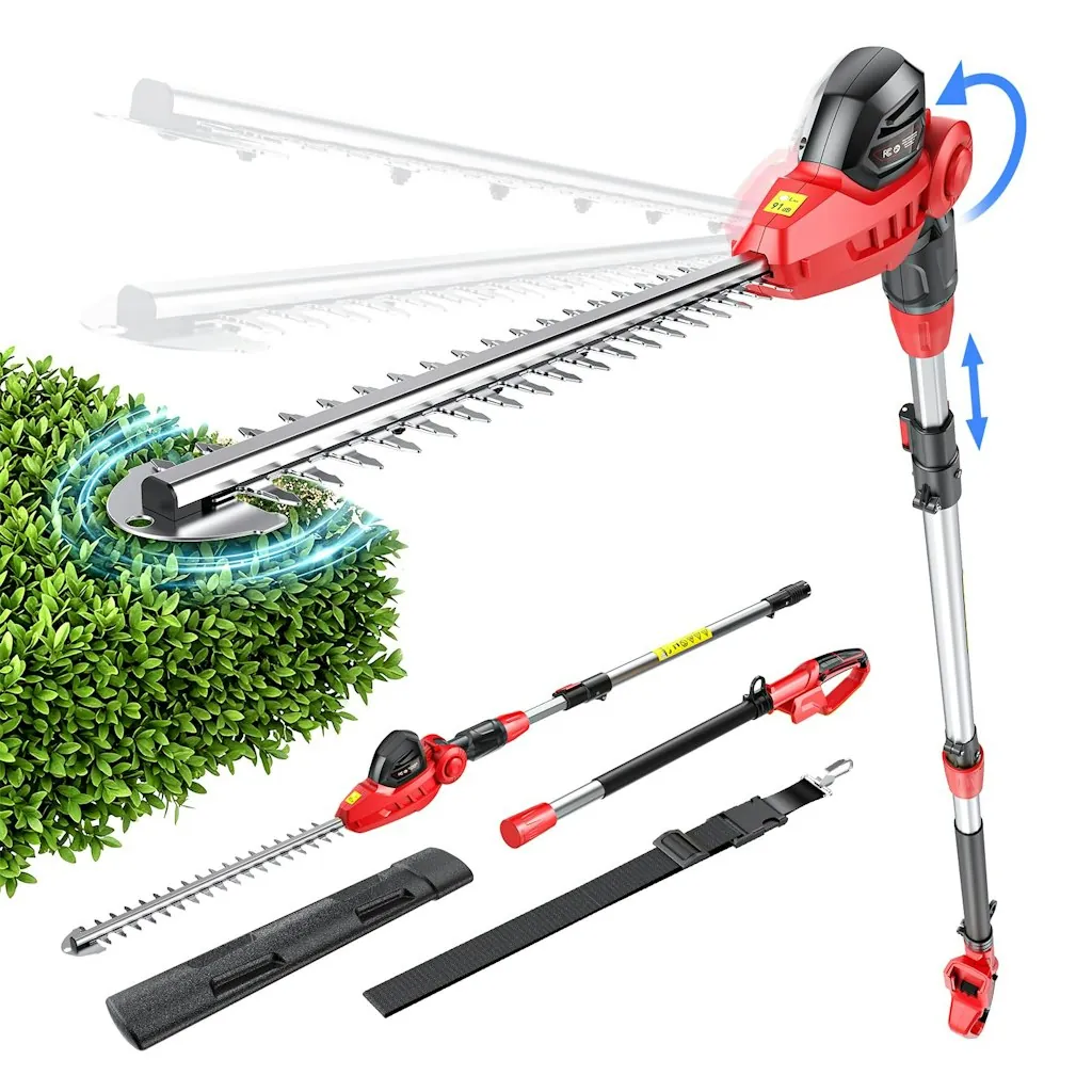 Ecarke Pole Hedge Trimmer for Milwaukee 18V Tools (Tool Only)