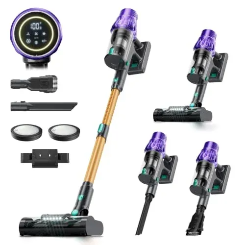 Smart Dust Detection Cordless Stick Vacuum Cleaner