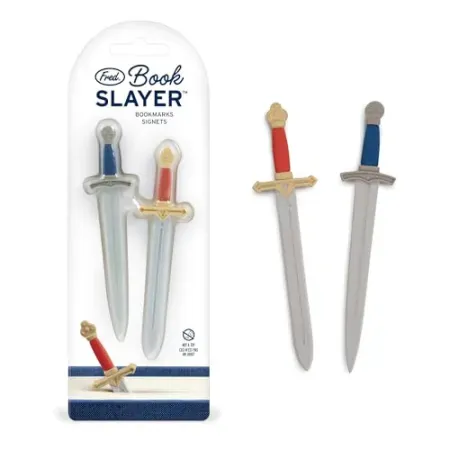 Set-of-2 Genuine Fred Book Slayer Sword Bookmarks