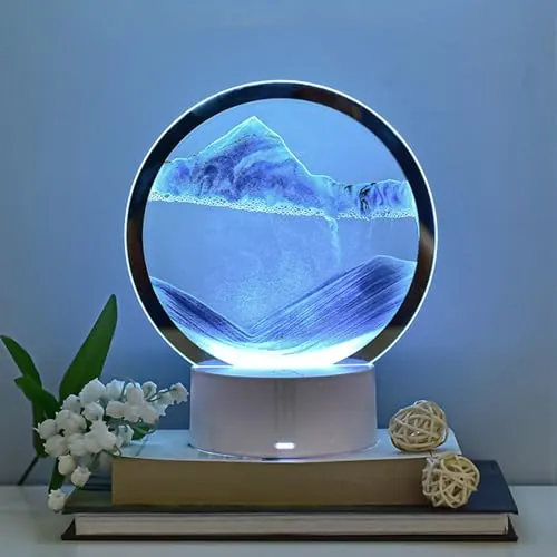 Moving Sand Art Lamp