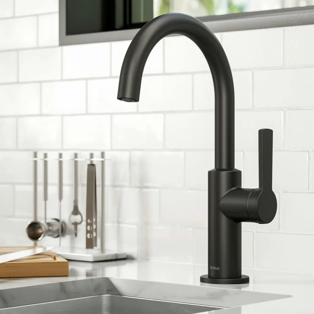 Kraus Oletto Single Handle Bar & Prep Kitchen Faucet