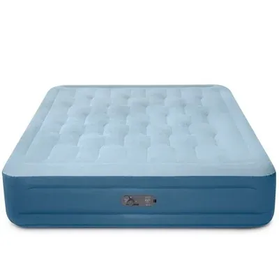 Intex Mid Rise Hexbeam 14" Electric Pump Queen Air Mattress