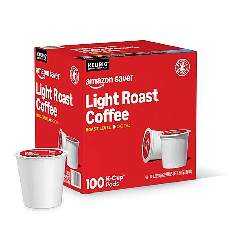 Select Accounts: 100-Ct Happy Belly Coffee Keurig K-Cup Pods (Various)