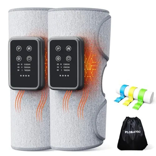 FLORAVIC Cordless Calf Massager with Heat
