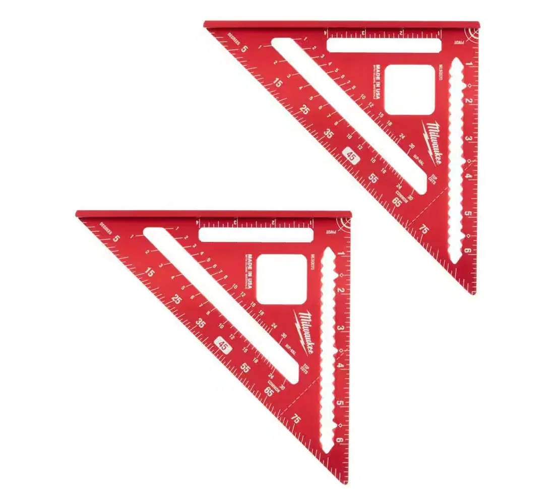 Milwaukee 7in Rafter Square 2 Pack