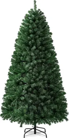 6' Yaheetech Artificial Christmas Tree w/ 796 Branch Tips