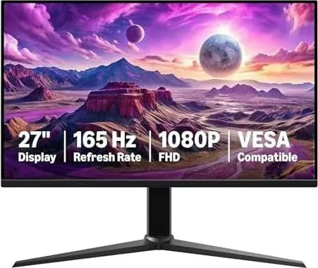 Amazon Basics 27" FHD 165Hz Gaming Monitor