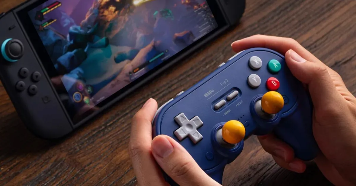 8BitDo’s retro-style Pro 3 controller with ball-top sticks drops to