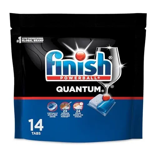 Finish Quantum Dishwasher Pods Fresh Scent 14 Count