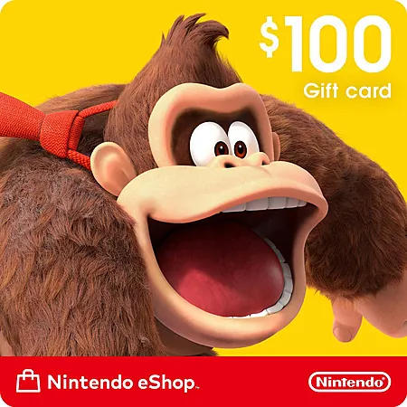 $100 Nintendo eShop eGift Card (Email Delivery)