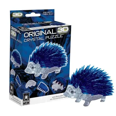 BePuzzled Hedgehog Standard Original 3D Crystal Puzzle