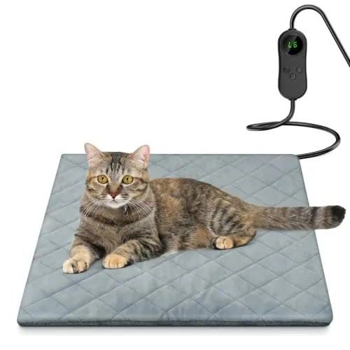 18" x 18" Heated Cat & Dog Bed