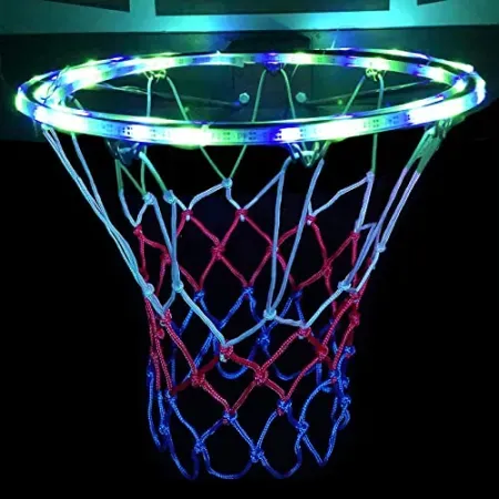 18' SCOTEEP LED Basketball Hoop LED Light