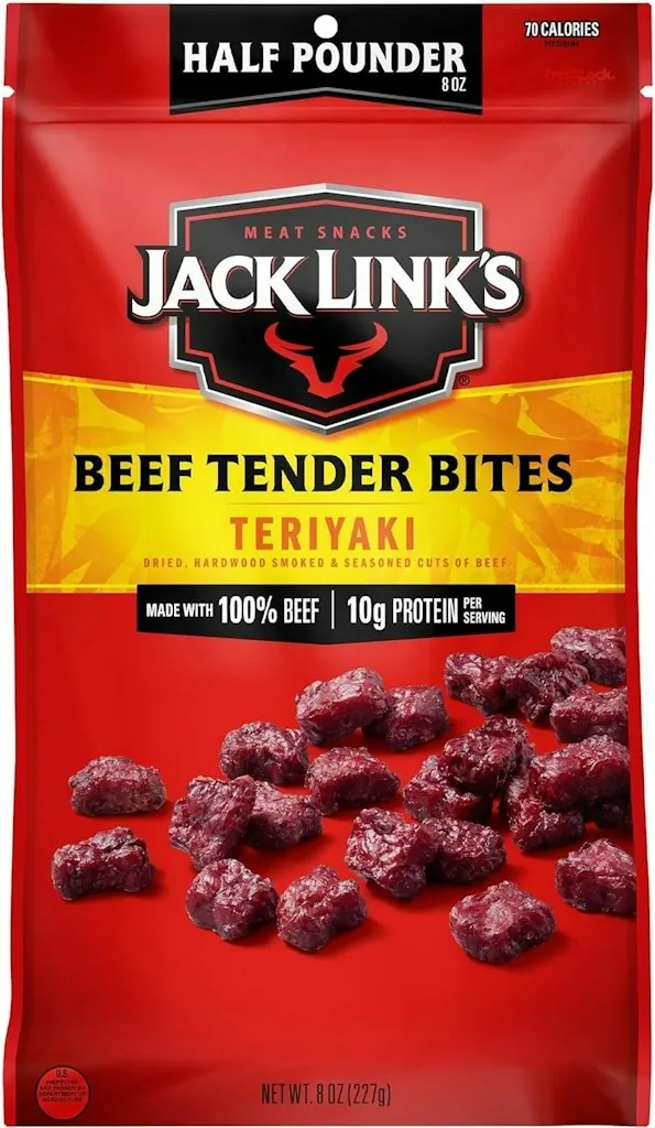 Jack Link's Teriyaki Beef Tender Bites 8-oz. Bag