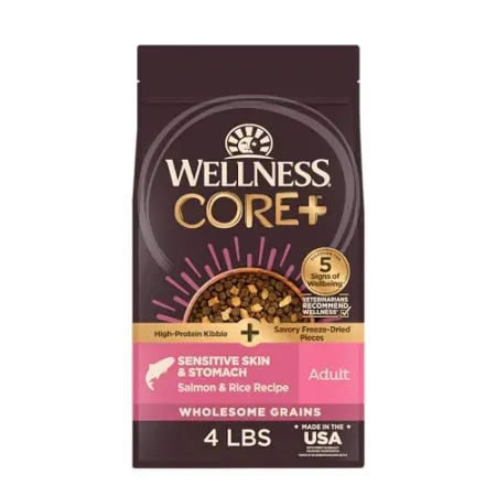 Wellness CORE+ Sensitive Skin & Stomach Dry Dog Food (4 lbs)