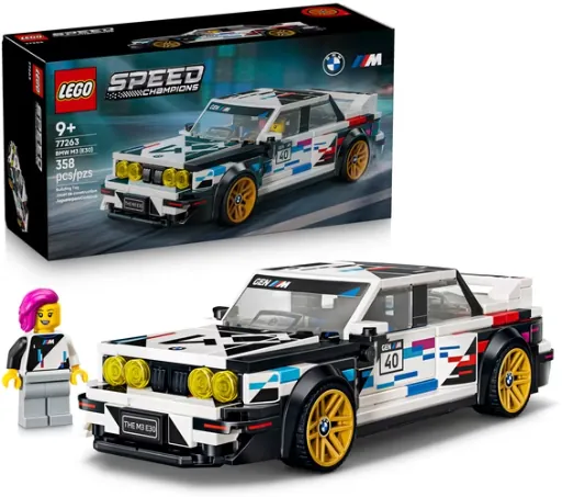LEGO Speed Champions BMW M3 (E30) Building Set 77263 + $4.25 Walmart Cash