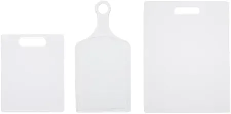 3-Piece Farberware Poly Cutting Boards