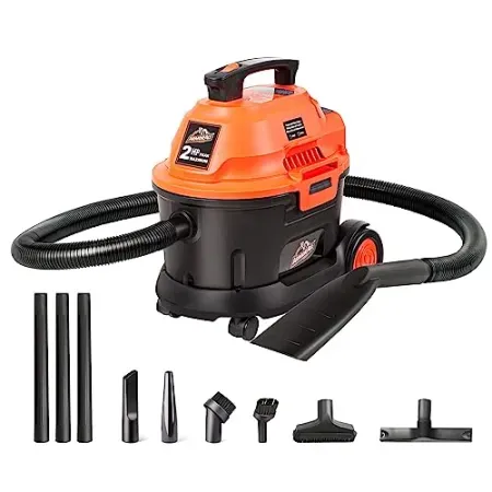 Armor All AA255W 2.5 Gal 2 Peak HP Wet/Dry Utility Vac (Like New)