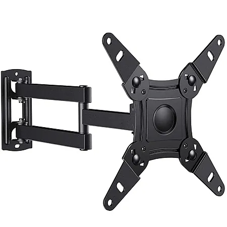 MountFTV Full Motion TV Wall Mount 360-Degree Rotation Bracket (for 13-42" TVs)