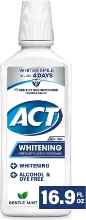 16.9oz ACT Whitening Anticavity Fluoride Mouthwash
