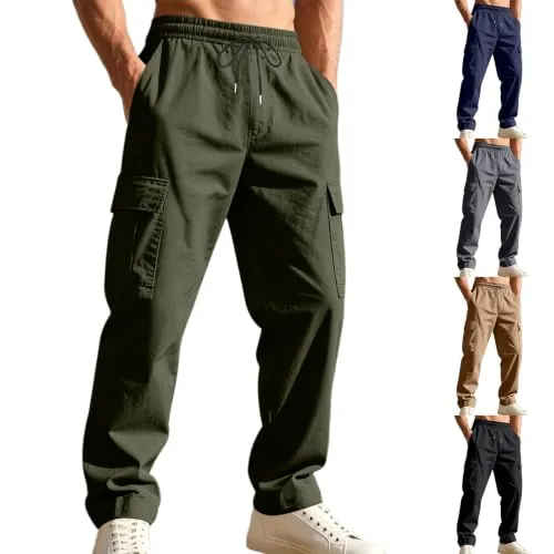 Men's Stretch Workout Cargo Pants