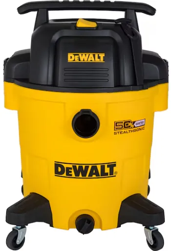 DEWALT Stealthsonic Quiet 12-Gallon 5.5 HP Corded Wet/Dry Shop Vacuum