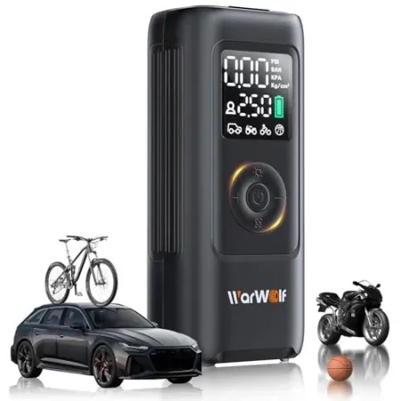 WARWOLF 160 PSI Tire Inflator / Portable Air Compressor
