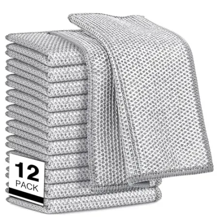 12-Pack AIDEA 7" × 8" Non Scratch Wire Dishcloth