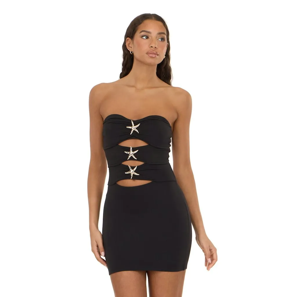 Forever 21 Women's Bandage Style Mini Dress