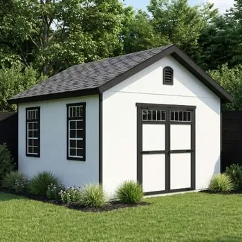 Yardline Piermont 12 x 12-Foot Wood Storage Shed