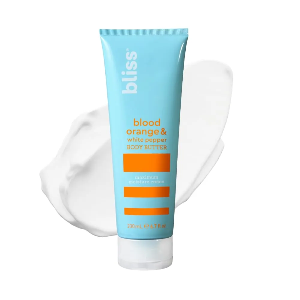 Bliss Blood Orange & White Pepper Body Butter Cream 6.7oz