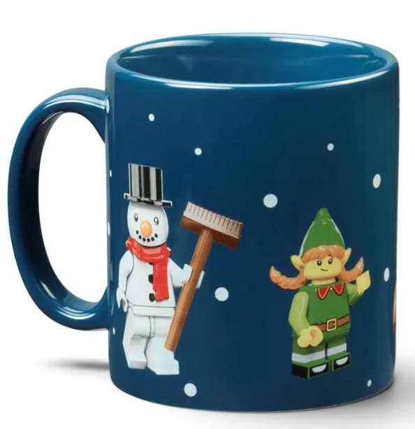 LEGO Minifigures Christmas Ceramic Mug