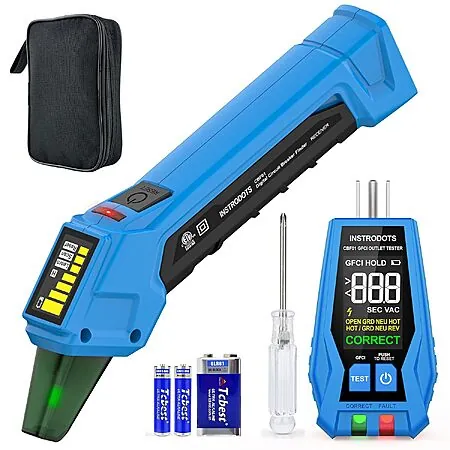 INSTRODUTS CBF01 Circuit Breaker Finder & GFCI Outlet Tester