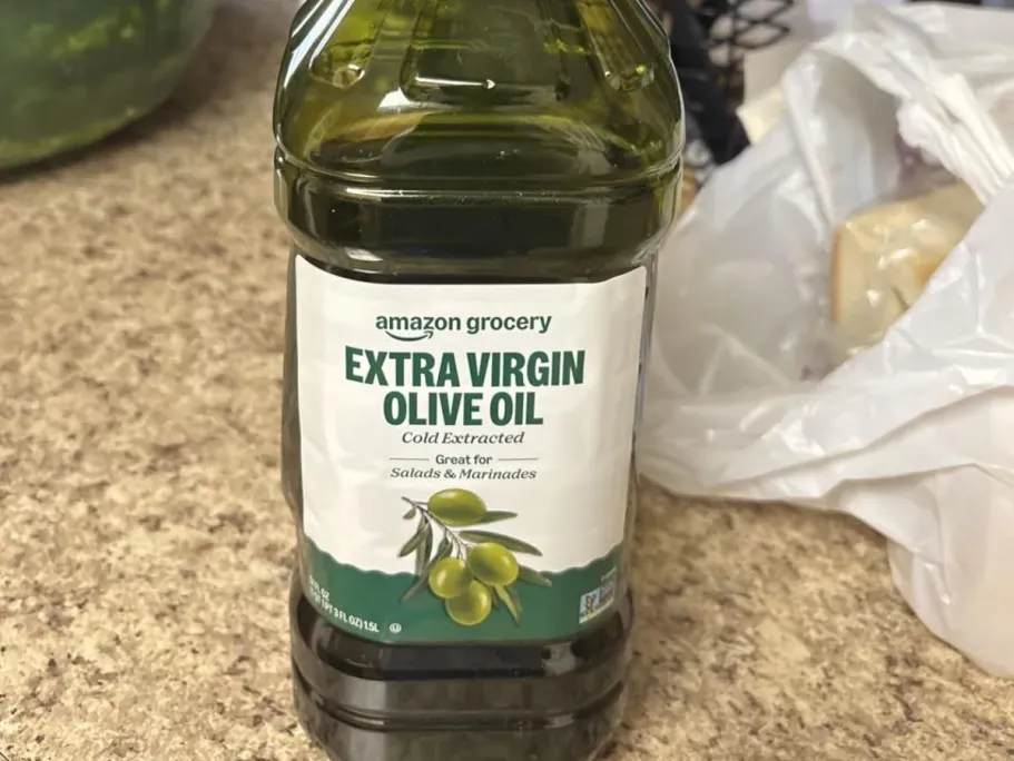 Amazon Grocery Extra Virgin Olive Oil 51oz Bottle