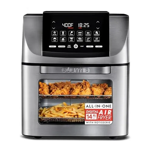 Gourmia Air Fryer 14 Qt All-in-One Rotisserie Oven