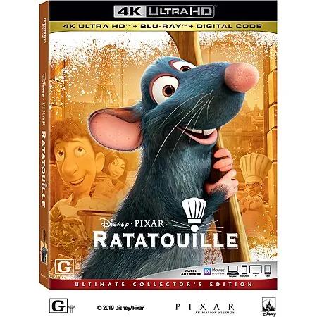 Prime Members: Ratatouille [4K UHD + Blu-ray + Digital]