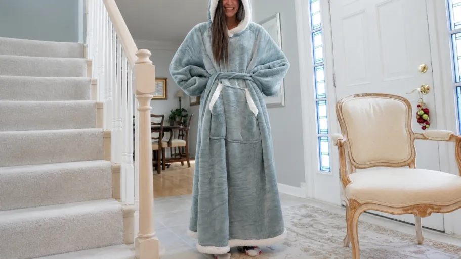Bedsure Wearable Blanket Hoodie