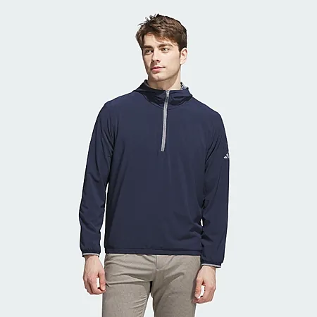 adidas Men's Ultimate365 Anorak Golf Jacket (Navy/Grey, Size XL or XXL)