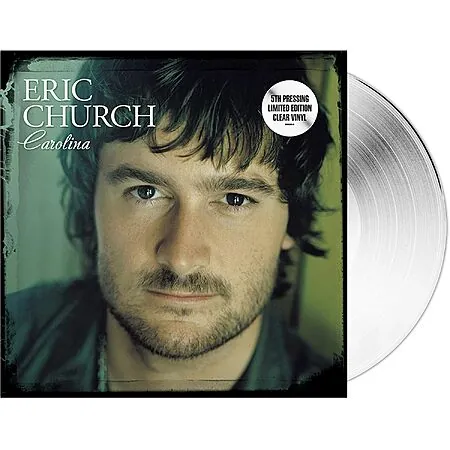 Eric Church: Carolina (180g Clear Vinyl LP w/ AutoRip MP3)