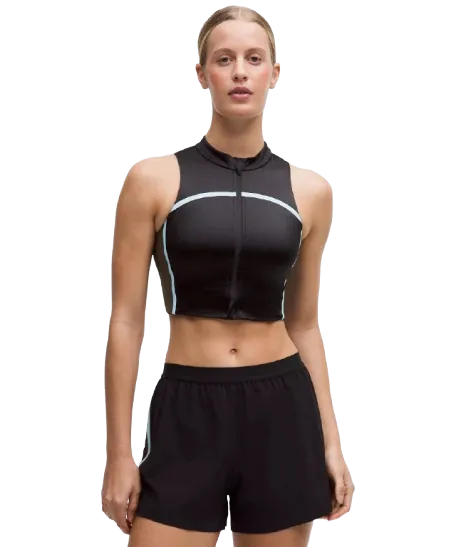 lululemon Women's Satin Shine Full-Zip Tank Top