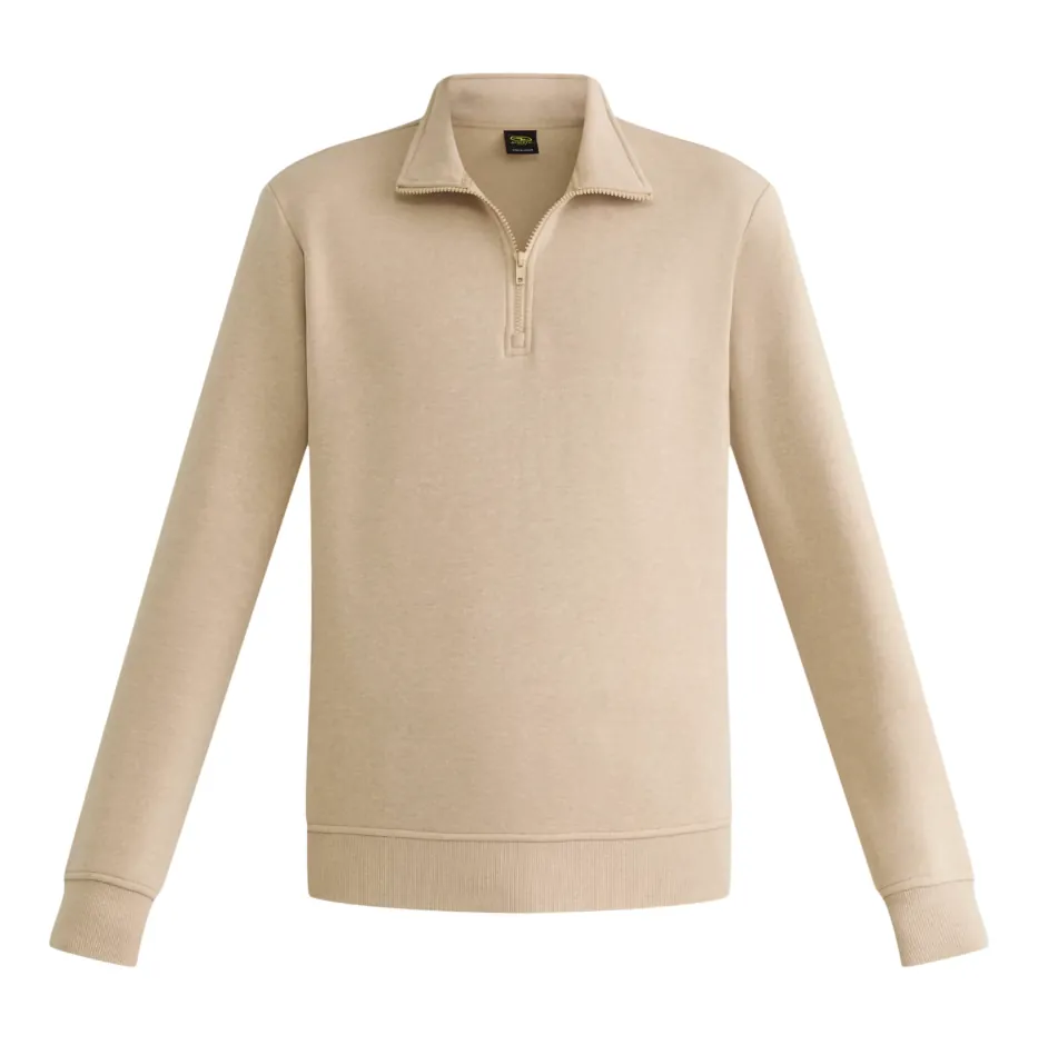 Athletic Works Men's Active Fleece Quarter Zip Sweatshirt