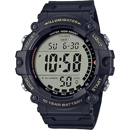 54.4mm Casio Illuminator AE1500WH Men's Digital Watch