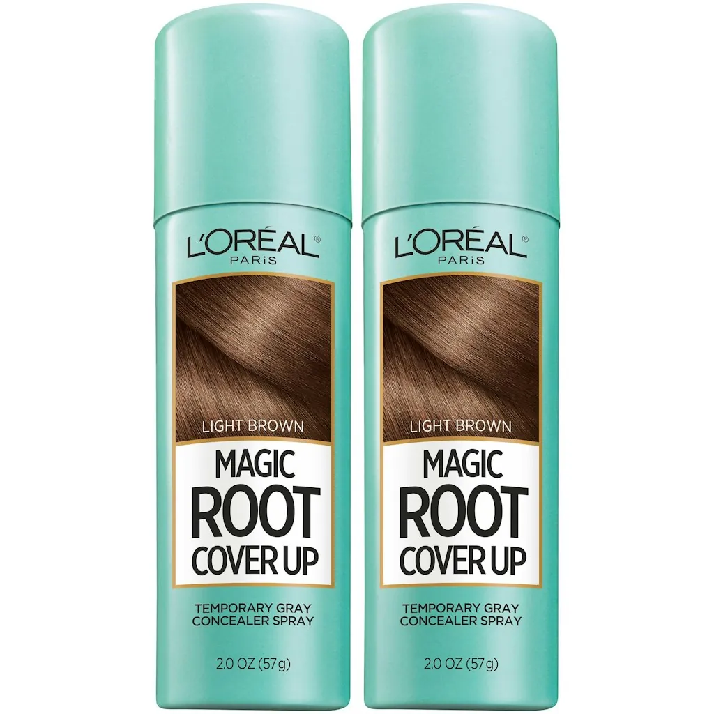 L'Oreal Paris Magic Root Gray Hair Cover Up Spray 2-Pack