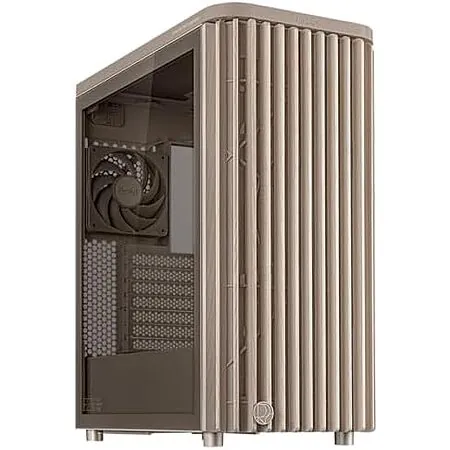 ASUS ProArt PA401 Wood Edition ATX Mid-Tower Tempered Glass Case (Beige)