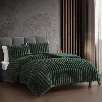 Hallmart Collectibles 3-Piece Queen Comforter Set (Spruce Green)