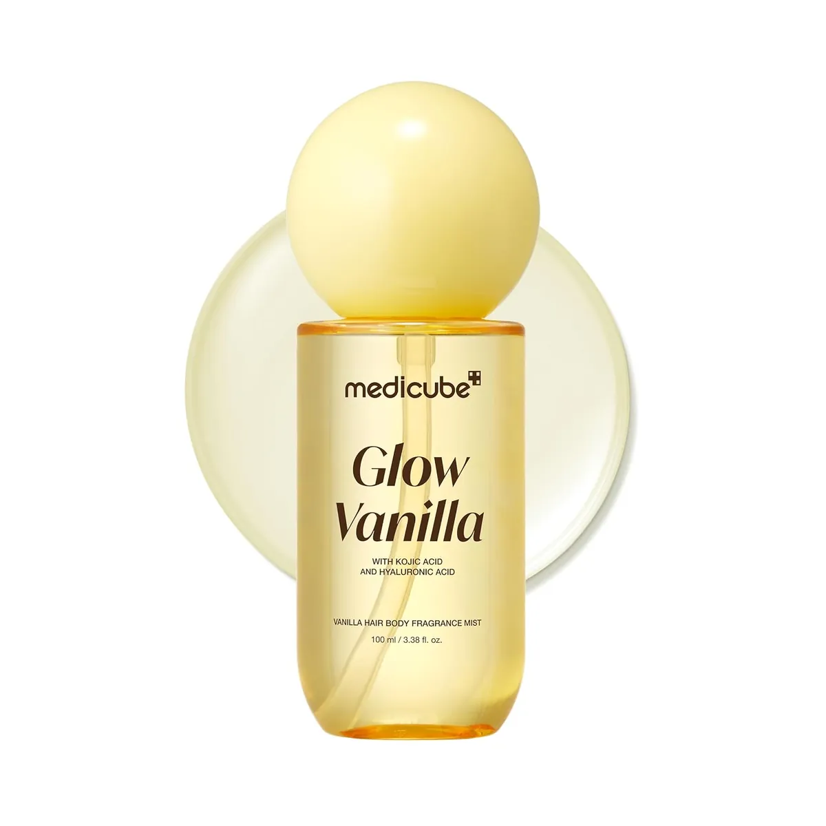 medicube Glow Vanilla Hair & Body Fragrance Mist, 3.38oz