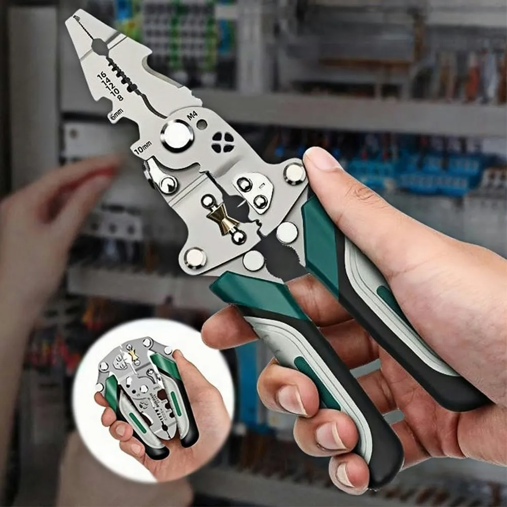 Multifunctional Foldable Automatic Wire Stripper