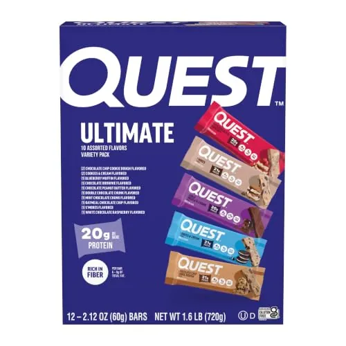 Quest Nutrition Ultimate Variety Pack Protein Bars 12-Count