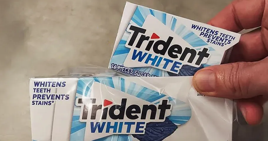 Trident White Wintergreen Sugar-Free 16-Piece 9-Count