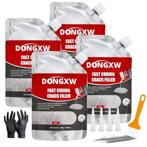 4-Pack 12.08-Oz Dongxw Concrete Crack Filler Sealant